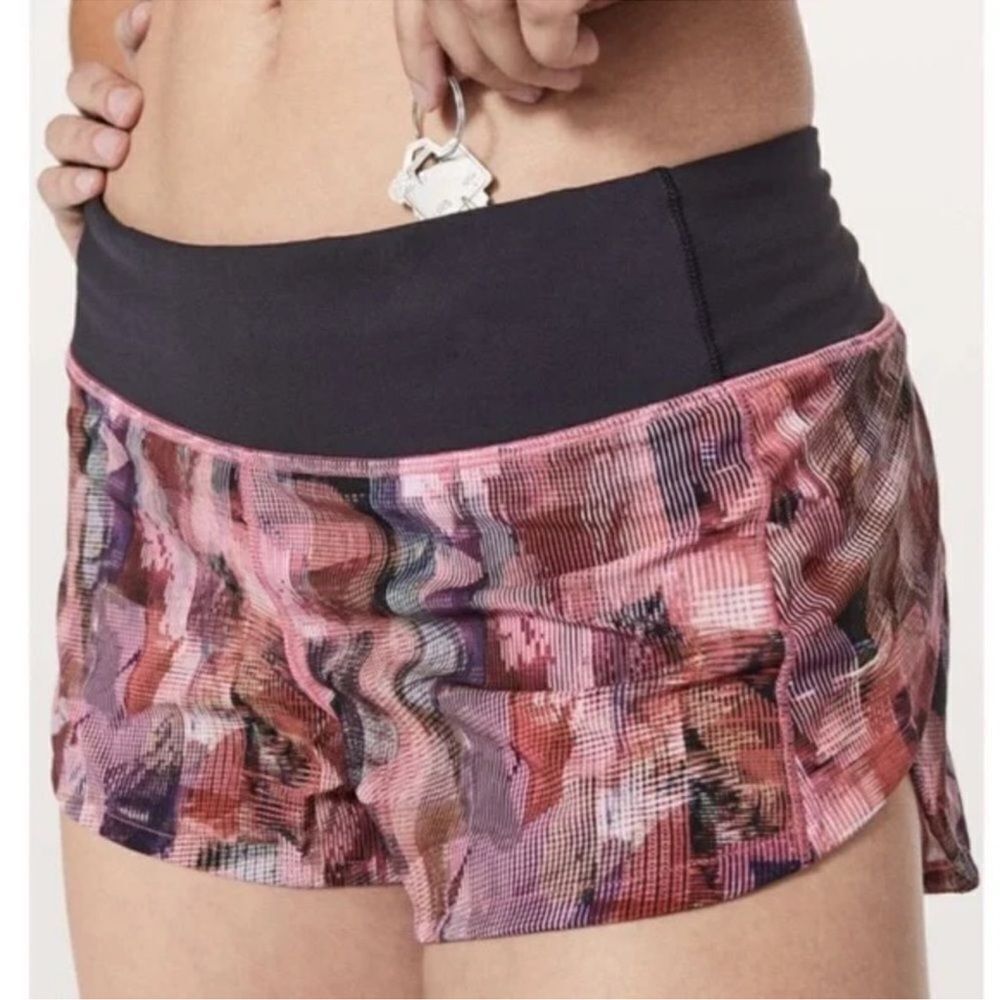 Lululemon Run Times Short (4”) lined athletic shorts size 10 - Picture 3 of 7